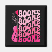 Girl Retro Boone Groovy Flower First Name D 80's Magneet (Voorkant)