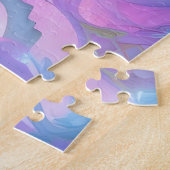 Girl Riding a Unicorn Legpuzzel (Zijkant)