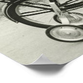 Girl Riding Bicycle Poster (Hoek)