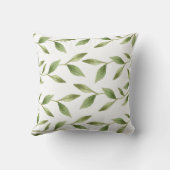 Girl Safari Nursery Monogram Kussen (Achterkant)