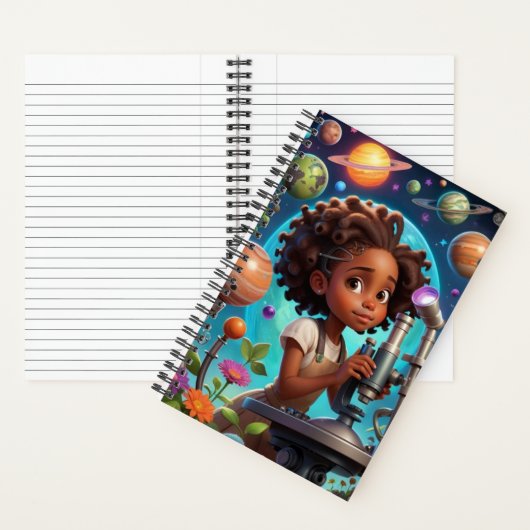 Girl Science Notitieboek (Binnen)