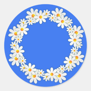 Girl Scout Daisy Ronde Sticker