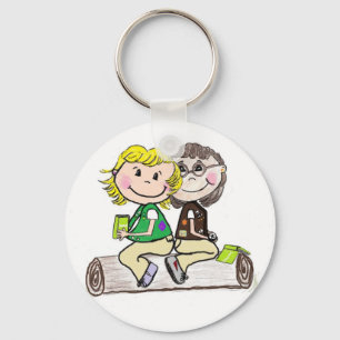 Girl Scout Junior Brownie Sleutelhanger