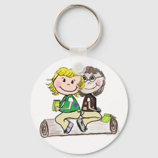 Girl Scout Junior Brownie Sleutelhanger