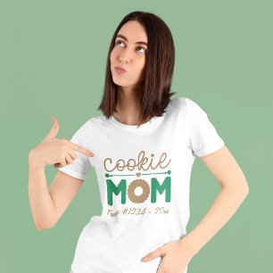 Girl Scout Koekjes Moeder Waardering Custom T-shirt
