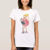 Girl Singing T-shirt (Voorkant)