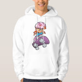 Girl Skateboarder Hoodie (Voorkant)