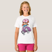 Girl Skateboarder T-shirt (Voorkant volledig)