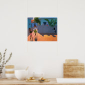 Girl Skipping 1995 Poster (Keuken)