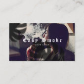 Girl Smoke Vape Shop Visitekaartje (Voorkant)