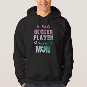 Girl Soccer Player Team Cleats Mam Goalie Captai Hoodie