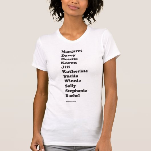 Girl Squad Basic T-shirt (wit) (Voorkant)