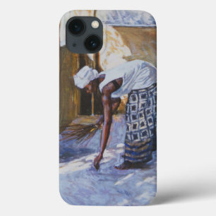 Girl Sweeping II 2002 iPhone 13 Hoesje