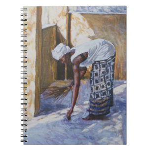 Girl Sweeping II 2002 Notitieboek