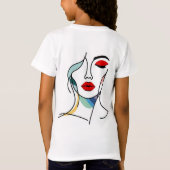 Girl T-Shirt (Achterkant)
