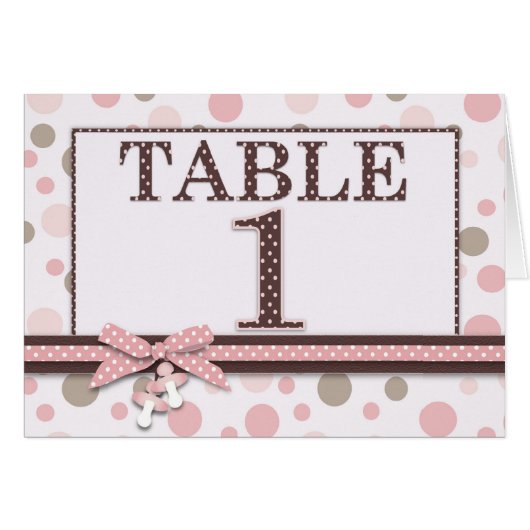 Girl Table Card 1 (Voorkant Horizontaal)