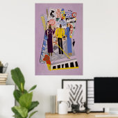 Girl-Talkin na vijf jaar Poster (Thuiskantoor)