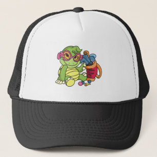 Girl Turtle Golfer Trucker Pet