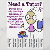 Girl Tutor Flyer (Voorkant)