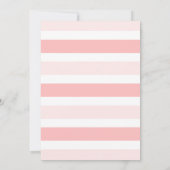 Girl Twins Teddy Bear Baby shower Invitation (Dos)