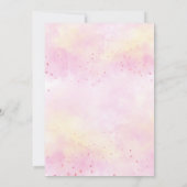 Girl Virtual Drive Par Baby shower Invitation (Dos)