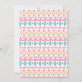 Girl Wild One Tribal Birthday Boho Invitation (Dos)