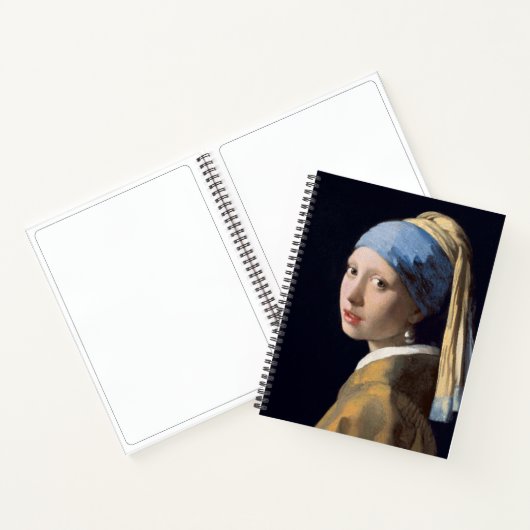 Girl with a Pearl Earring Notitieboek (Binnen)