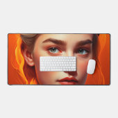 Girl with blue eyes (Clavier et souris)