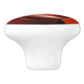 Girl with blue eyes keramische knop (Zijkant)