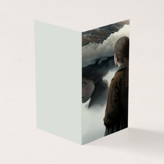 Girl with clouds (Outside)