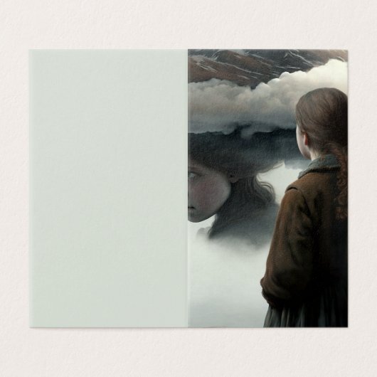 Girl with clouds (Outside Unfolded)