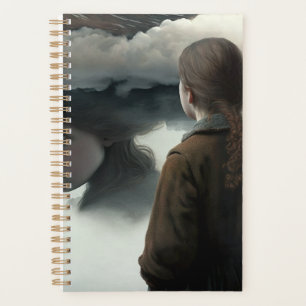 Girl with clouds