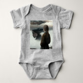 Girl with clouds romper (Voorkant)