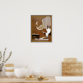 "Girl With Collie" Déco Impression par Cole Philli (Cuisine)