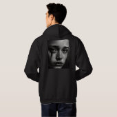 Girl with tears hoodie (Achterkant volledig)