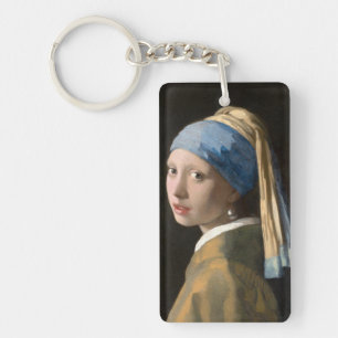 Girl with the pearl earring - Johannes Vermeer Sleutelhanger
