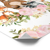 Girl Woodland Poster (Hoek)