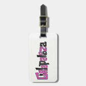 Girlapalooza bagagelabel (Voorkant verticaal)