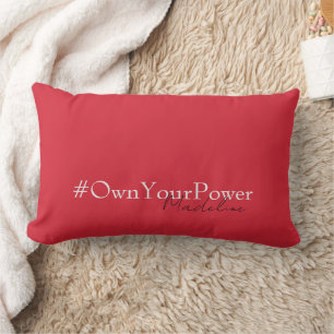 Girlboss Empowerment Gift - Persoonlijke naam Kussen
