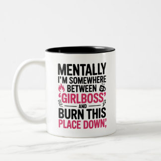 Girlboss of Burn-out? Grappige Mood Mok