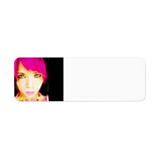 GirlFace 8 Etiket (Voorkant)