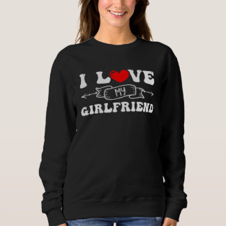 Girlfriend  Couples Marriage Heart Sweet Cute Trui