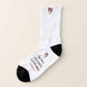 Girlfriend Films Logo Socks Nouveauté (Gauche - extérieur)