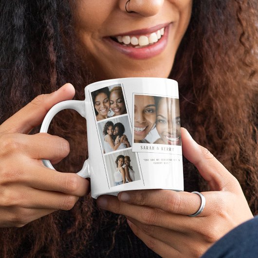 Girlfriend Photo Collage Mug