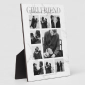Girlfriend Together Forever Photo Collage Plaque (Côté)