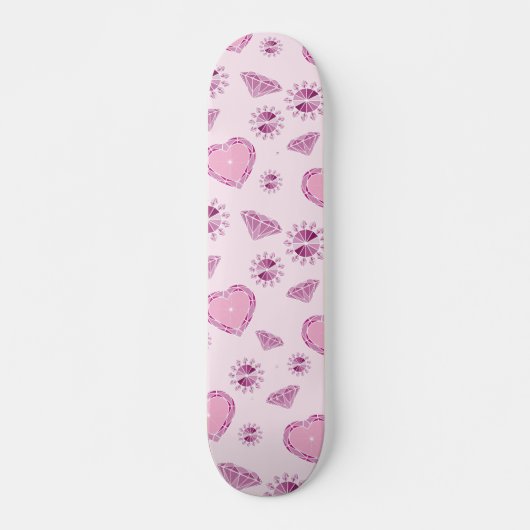 Girlie Bling Skateboard (Voorkant)