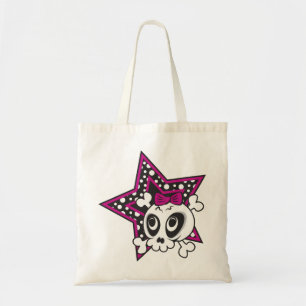 Girlie Emo Schedel Tote Bag