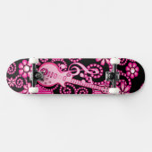 Girlie Guitar Skateboard (Horizontaal)