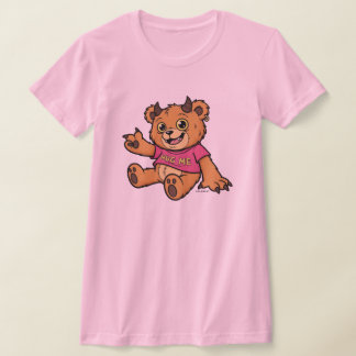 GirlieWear Teddy Bear Omhels Me T-Shirt