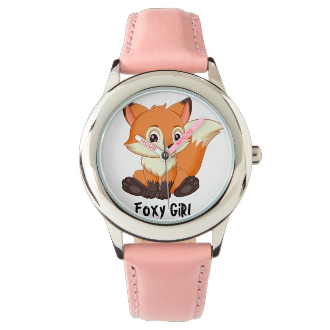 Girlly Fox eWatch Horloge (Voorkant)